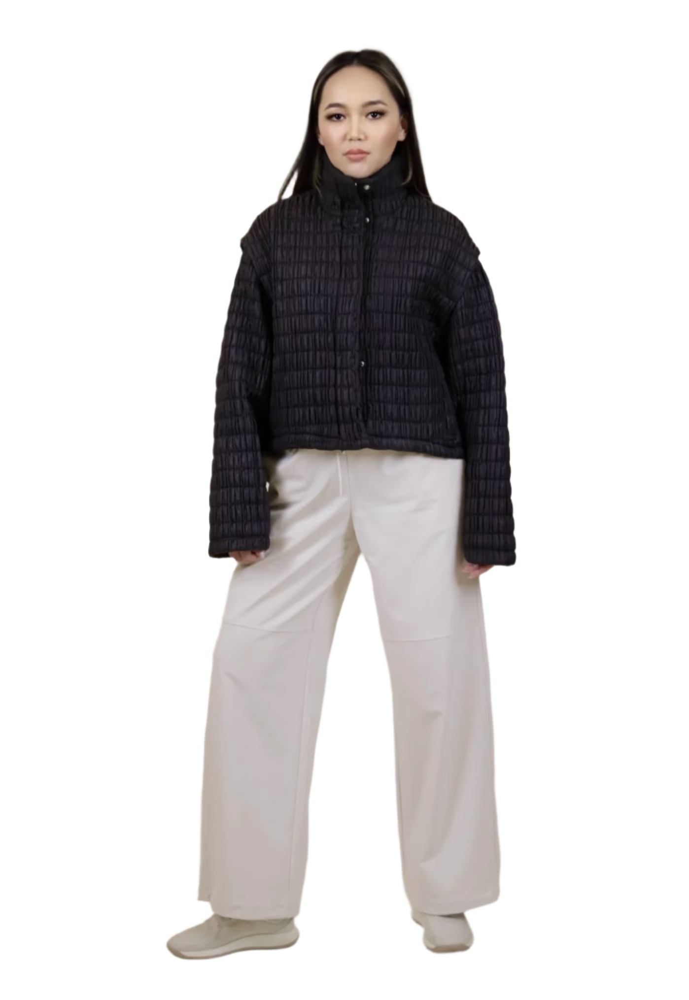 Crinkle Puff Jacket