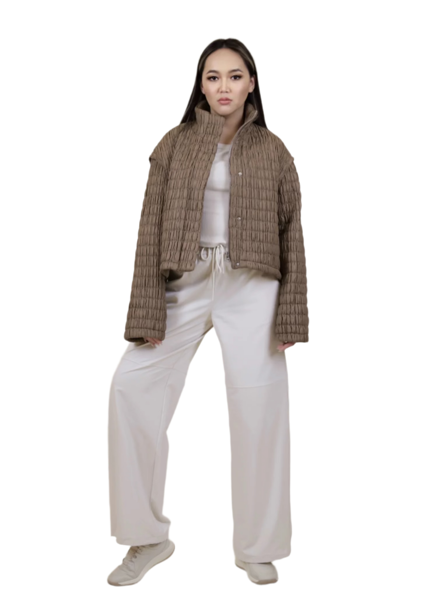 Crinkle Puff Jacket