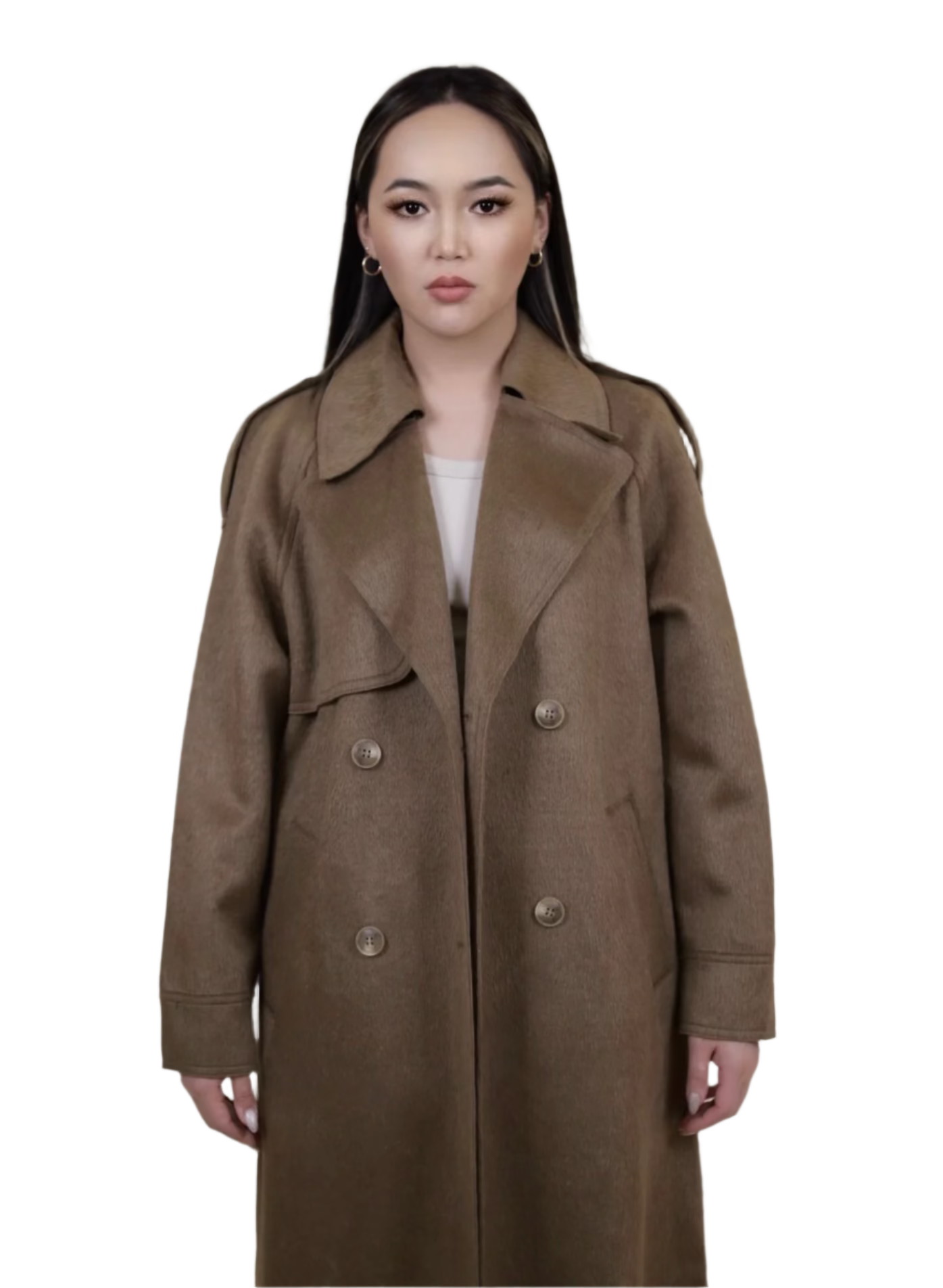 Cashmere Trench Coat