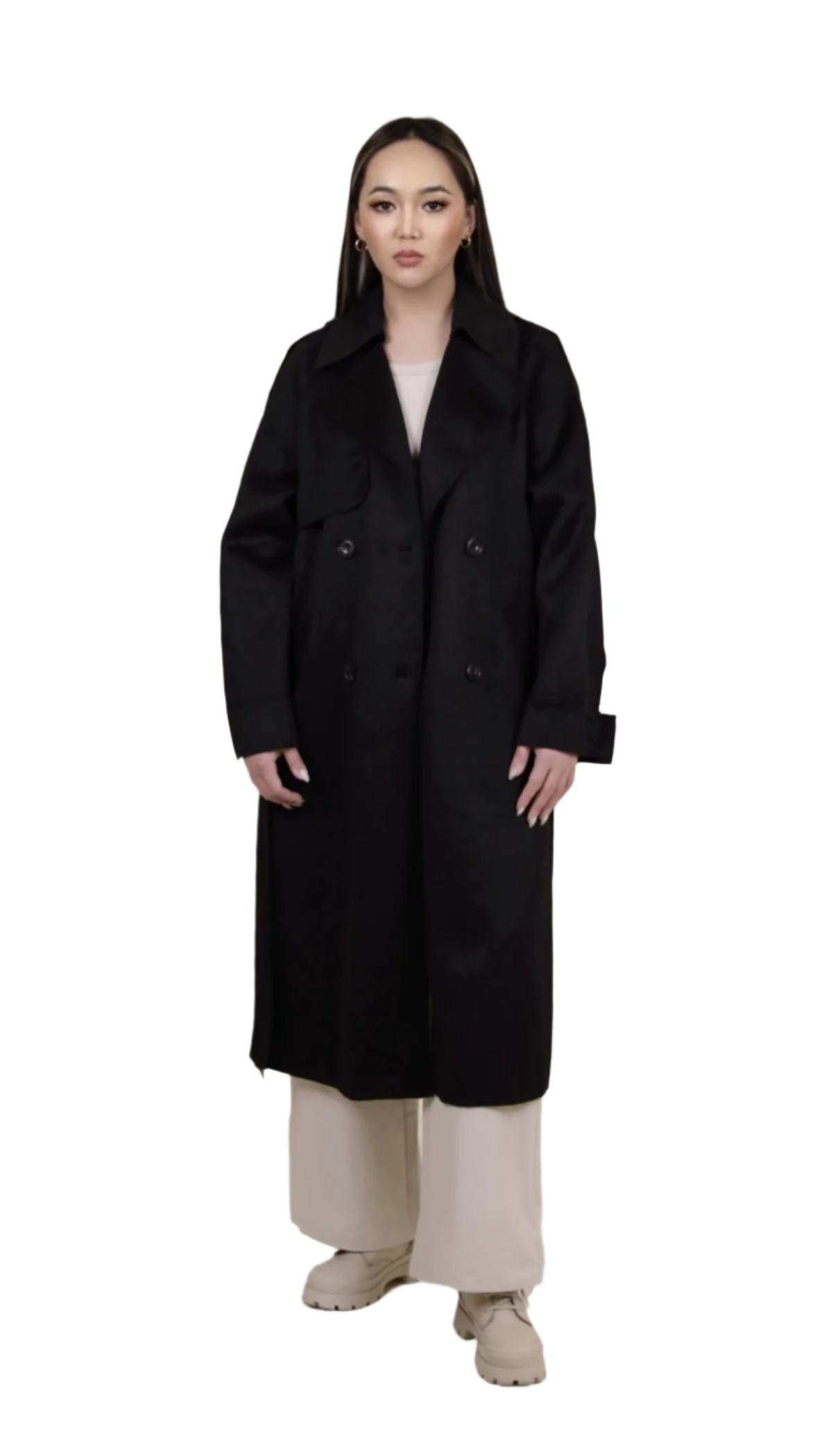 Cashmere Trench Coat