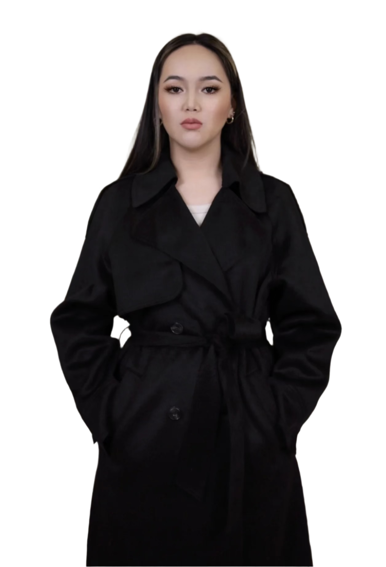 Cashmere Trench Coat