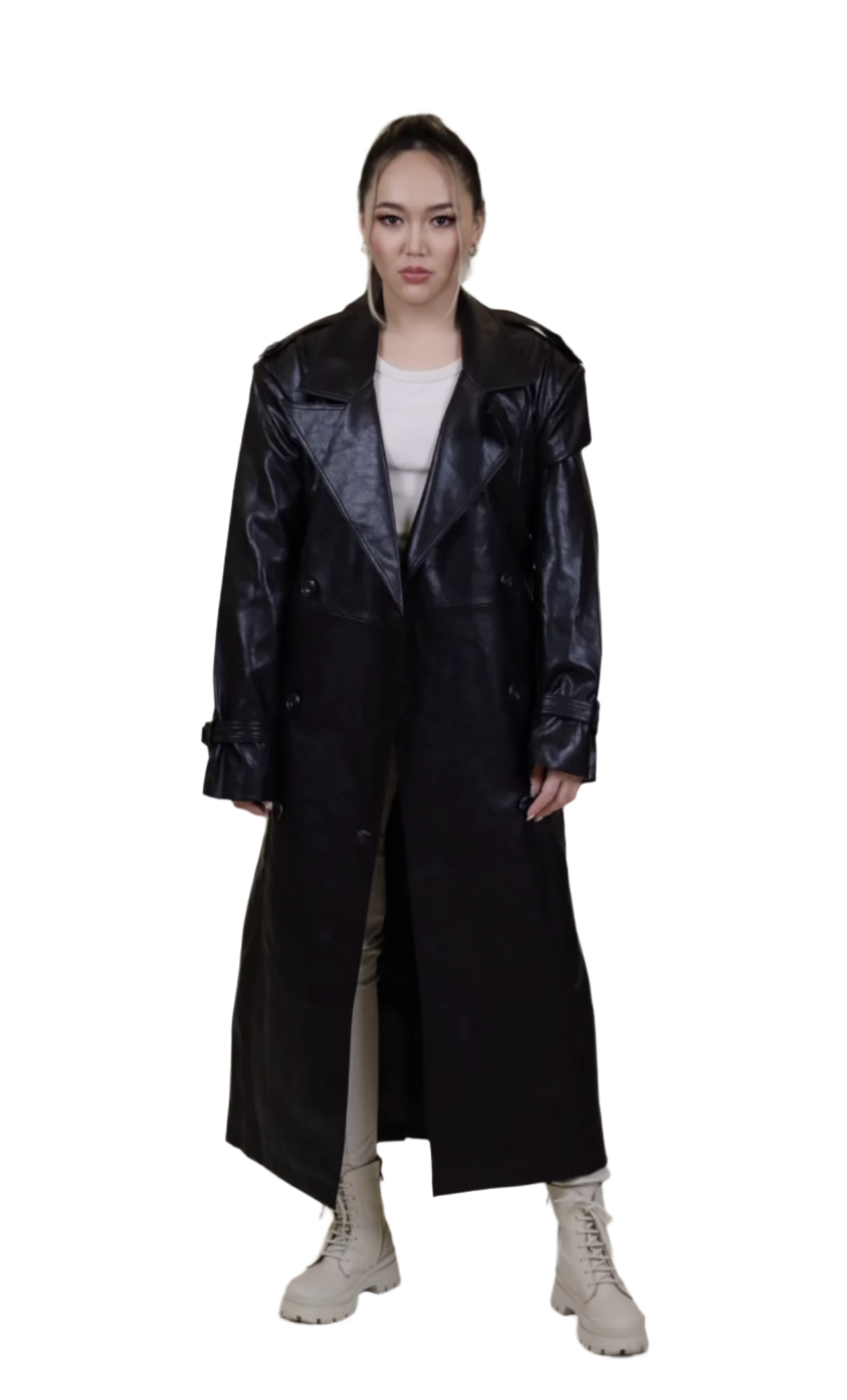 Long Leather Jacket