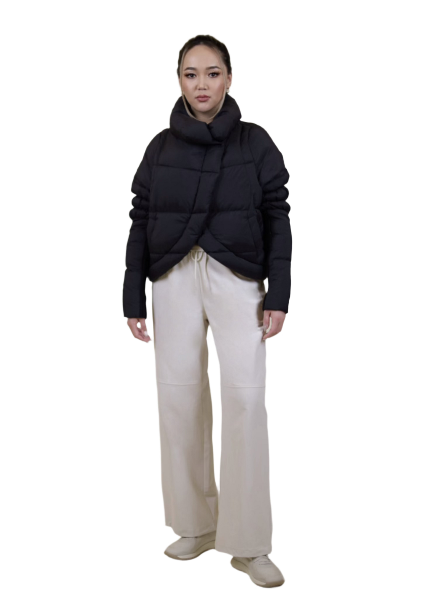 Slim Sleeve Puff Jacket