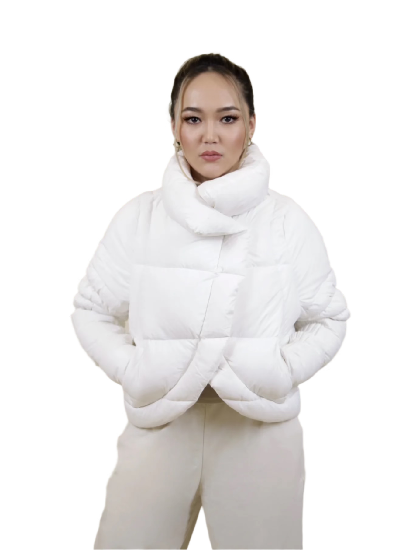 Slim Sleeve Puff Jacket
