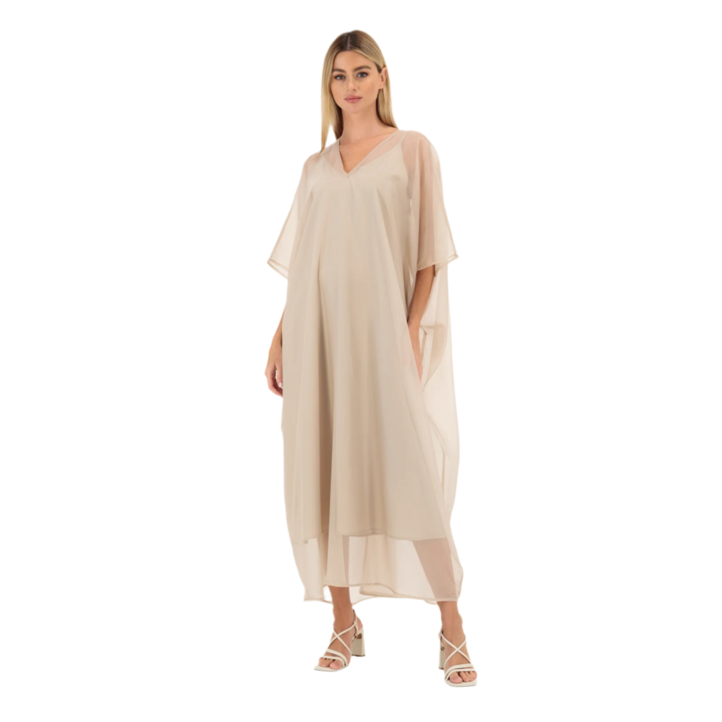 Loose Chiffon Maxi Dress