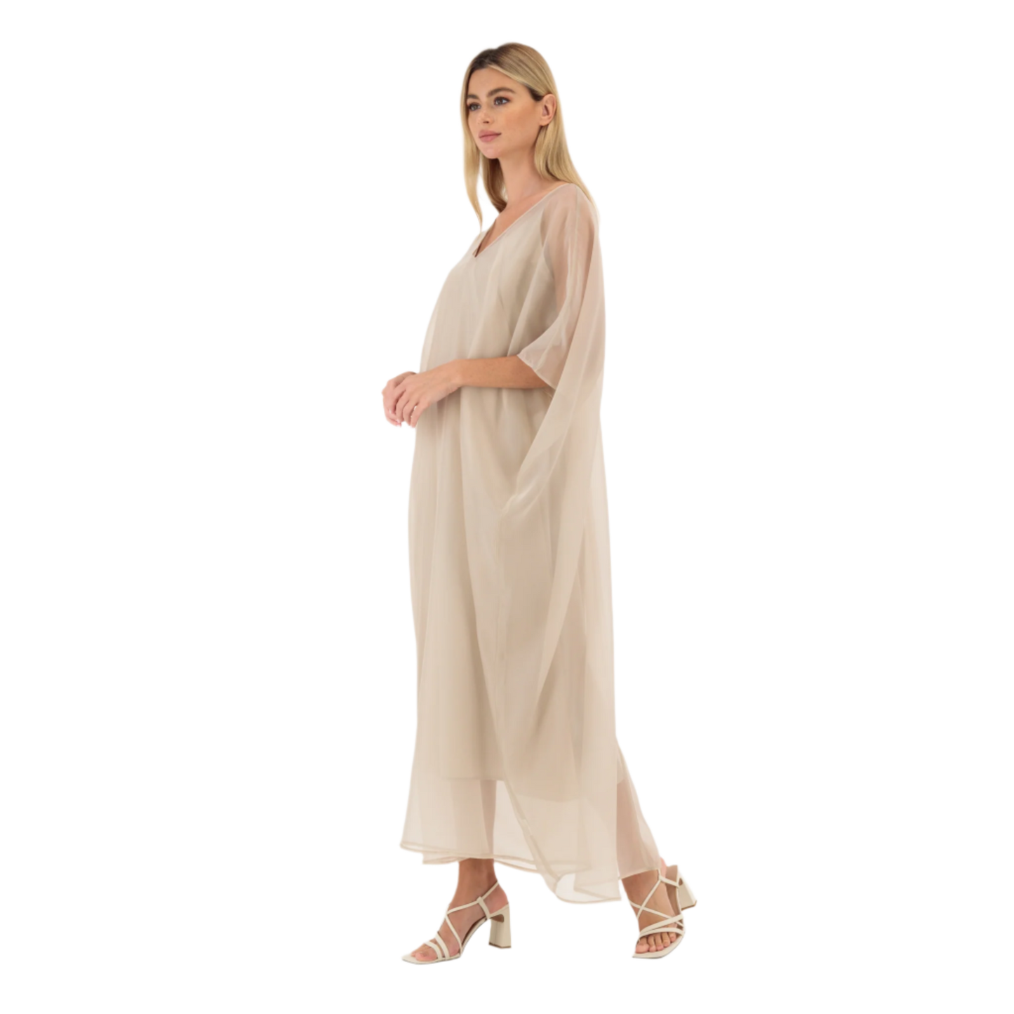 Loose Chiffon Maxi Dress