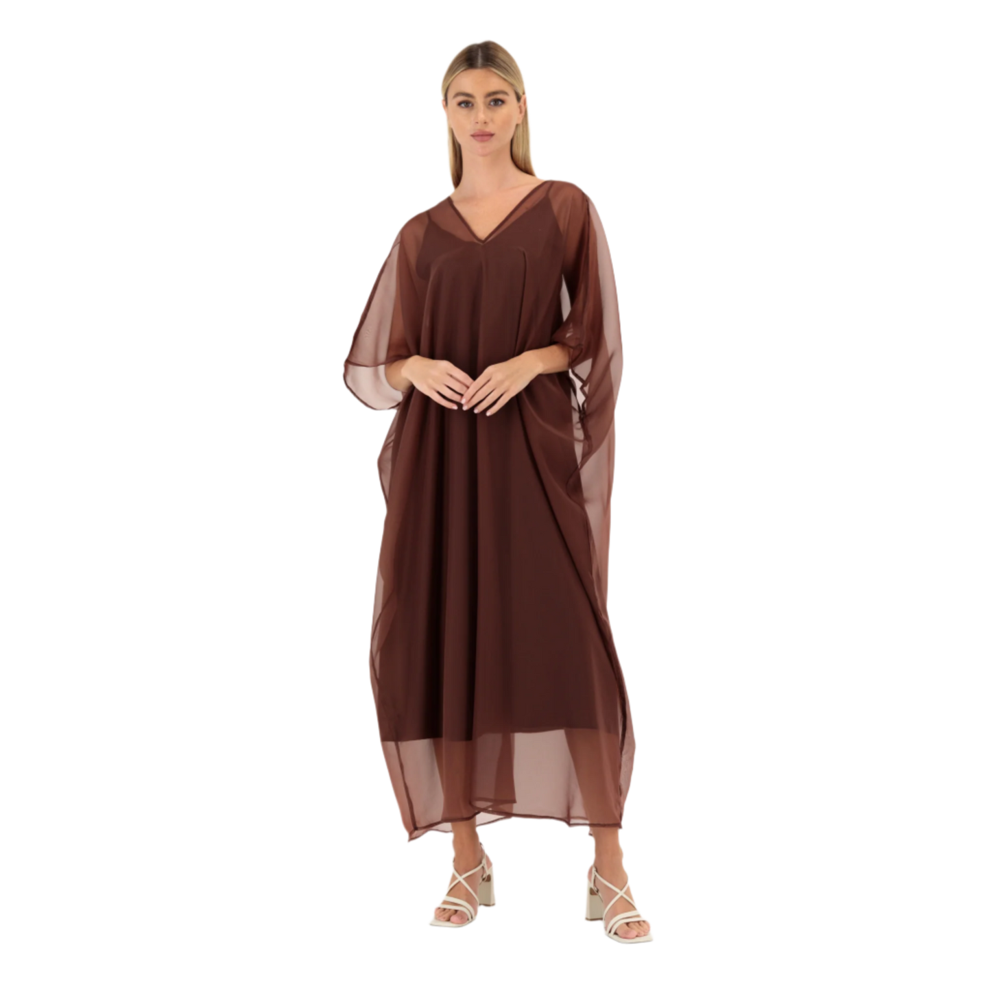 Loose Chiffon Maxi Dress