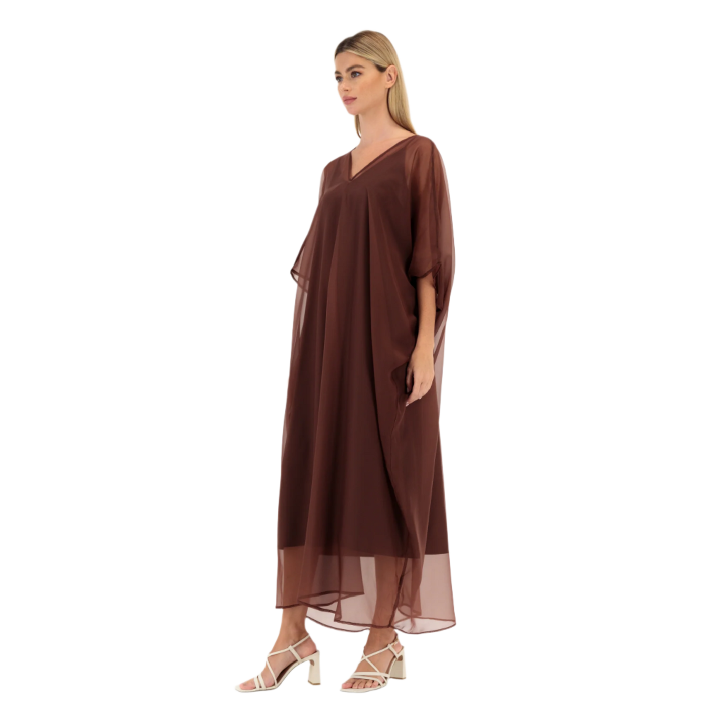 Loose Chiffon Maxi Dress