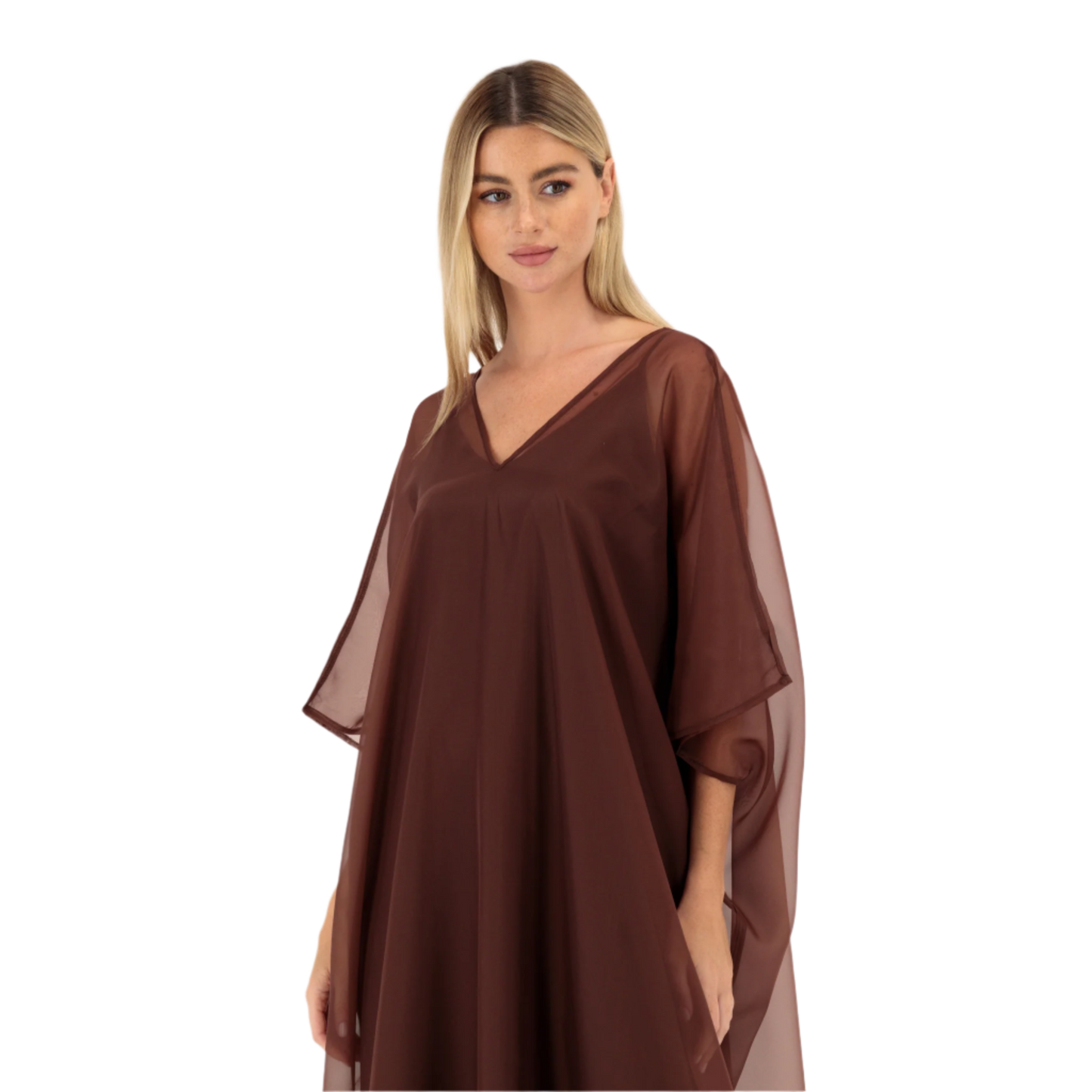 Loose Chiffon Maxi Dress
