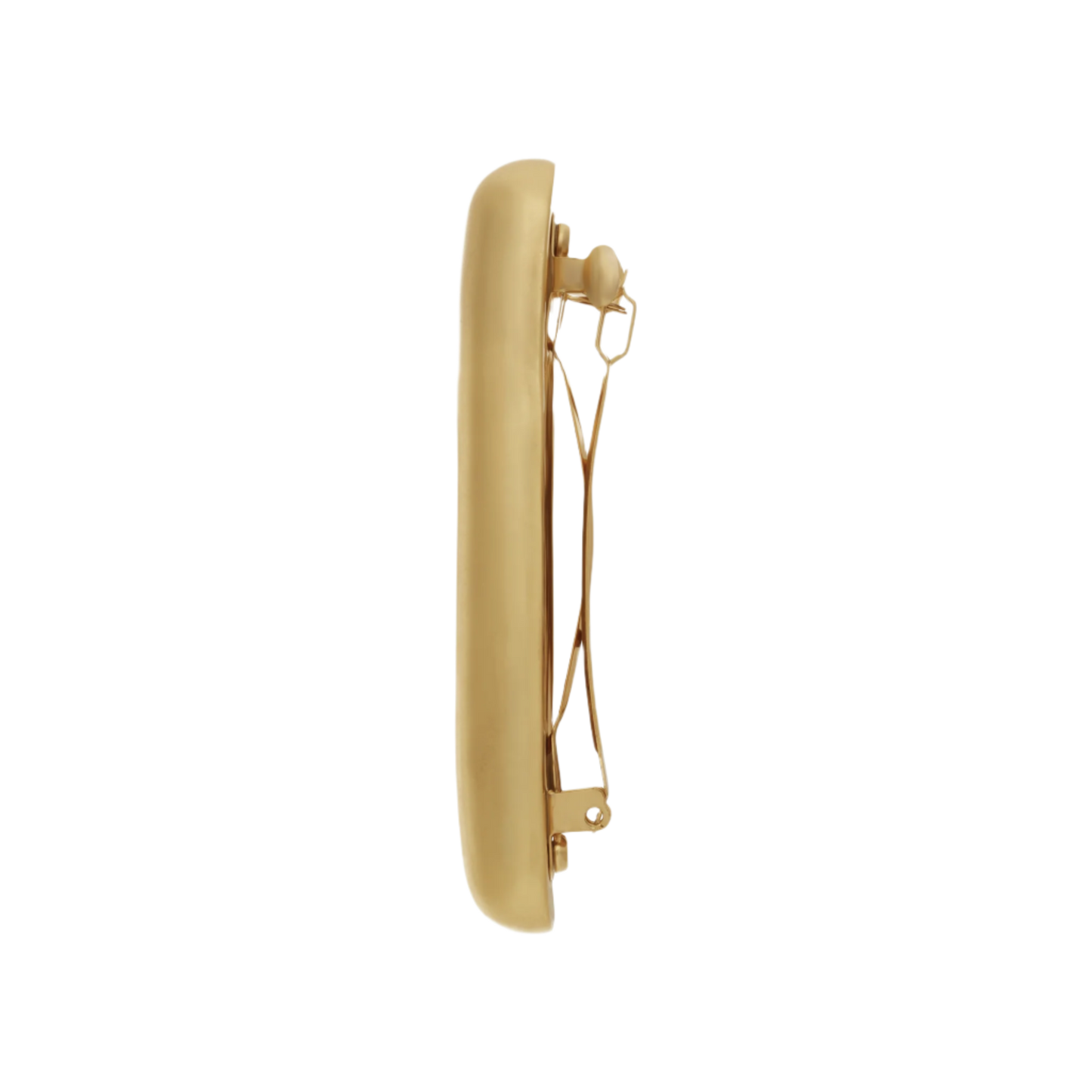 Gold Matte Linear Hair Clip