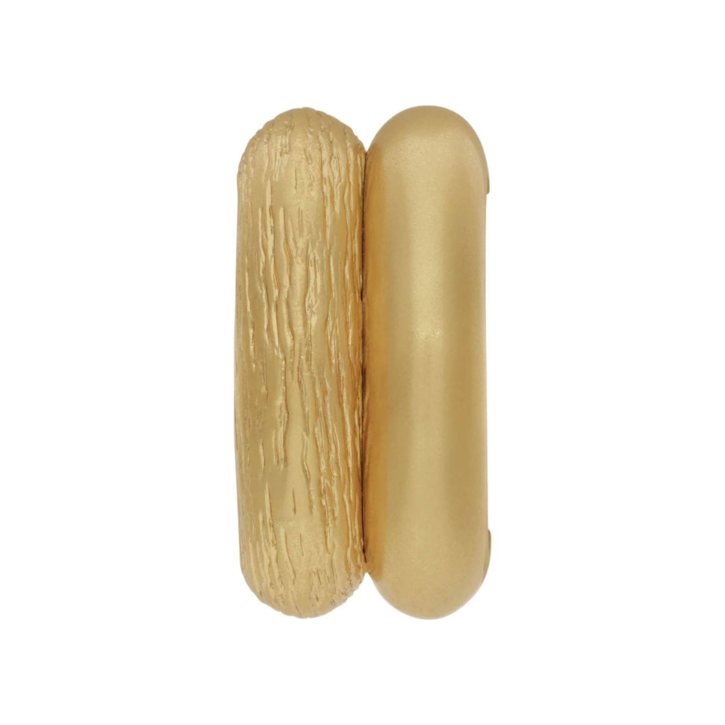 Gold Double Arch Ponytail Cuff