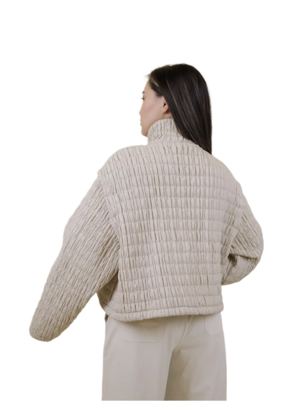Crinkle Puff Jacket