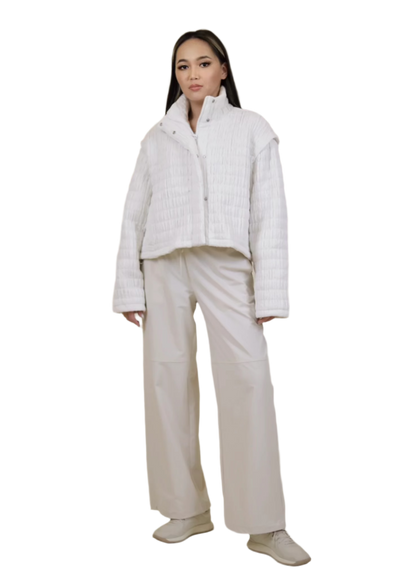 Crinkle Puff Jacket