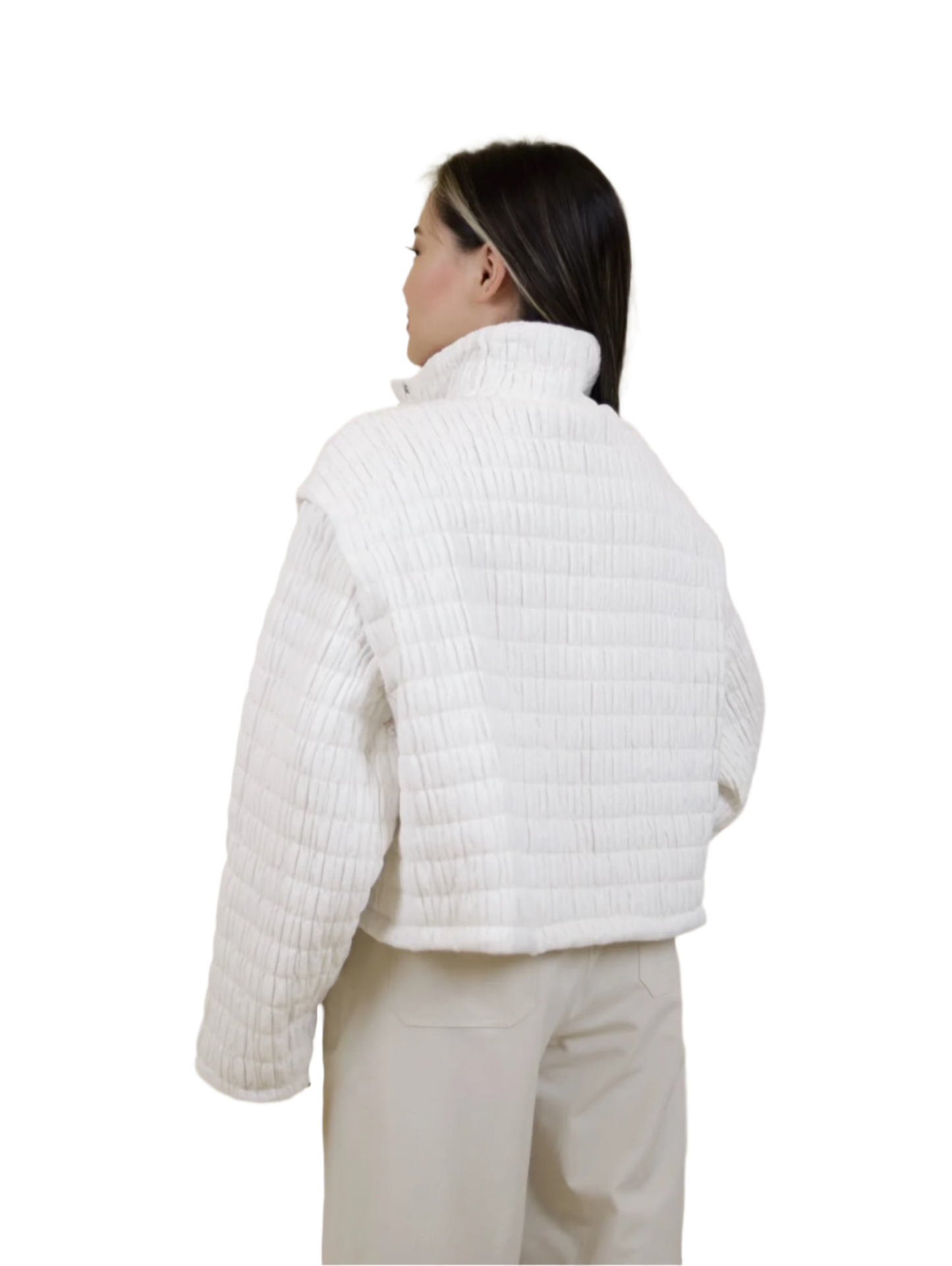 Crinkle Puff Jacket