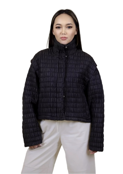 Crinkle Puff Jacket