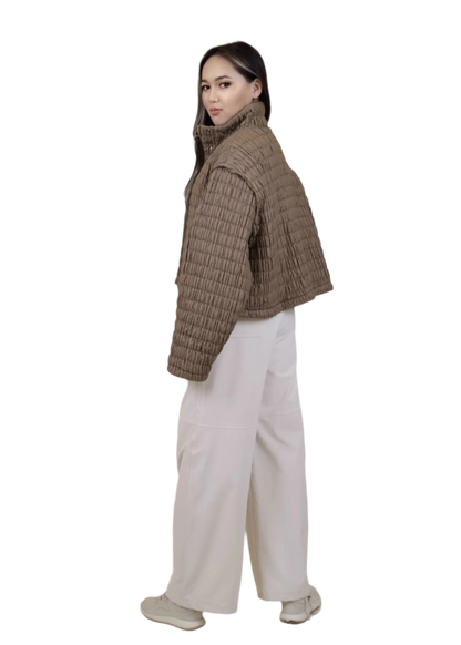 Crinkle Puff Jacket
