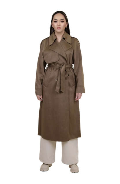Cashmere Trench Coat