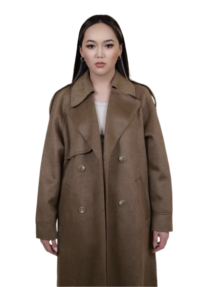 Cashmere Trench Coat