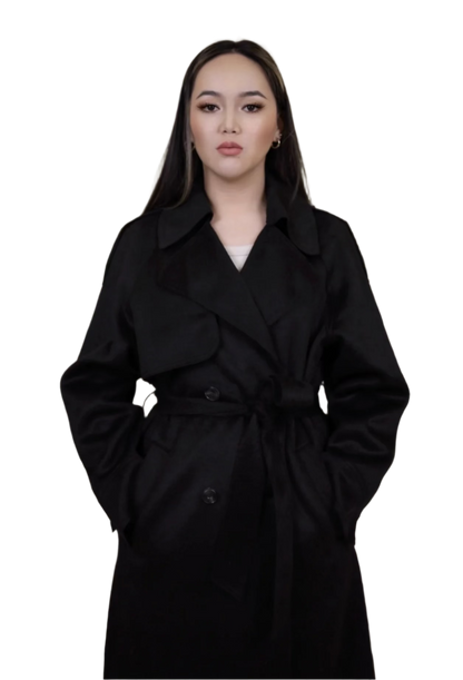 Cashmere Trench Coat