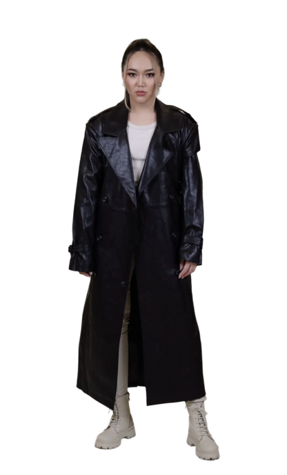 Long Leather Jacket