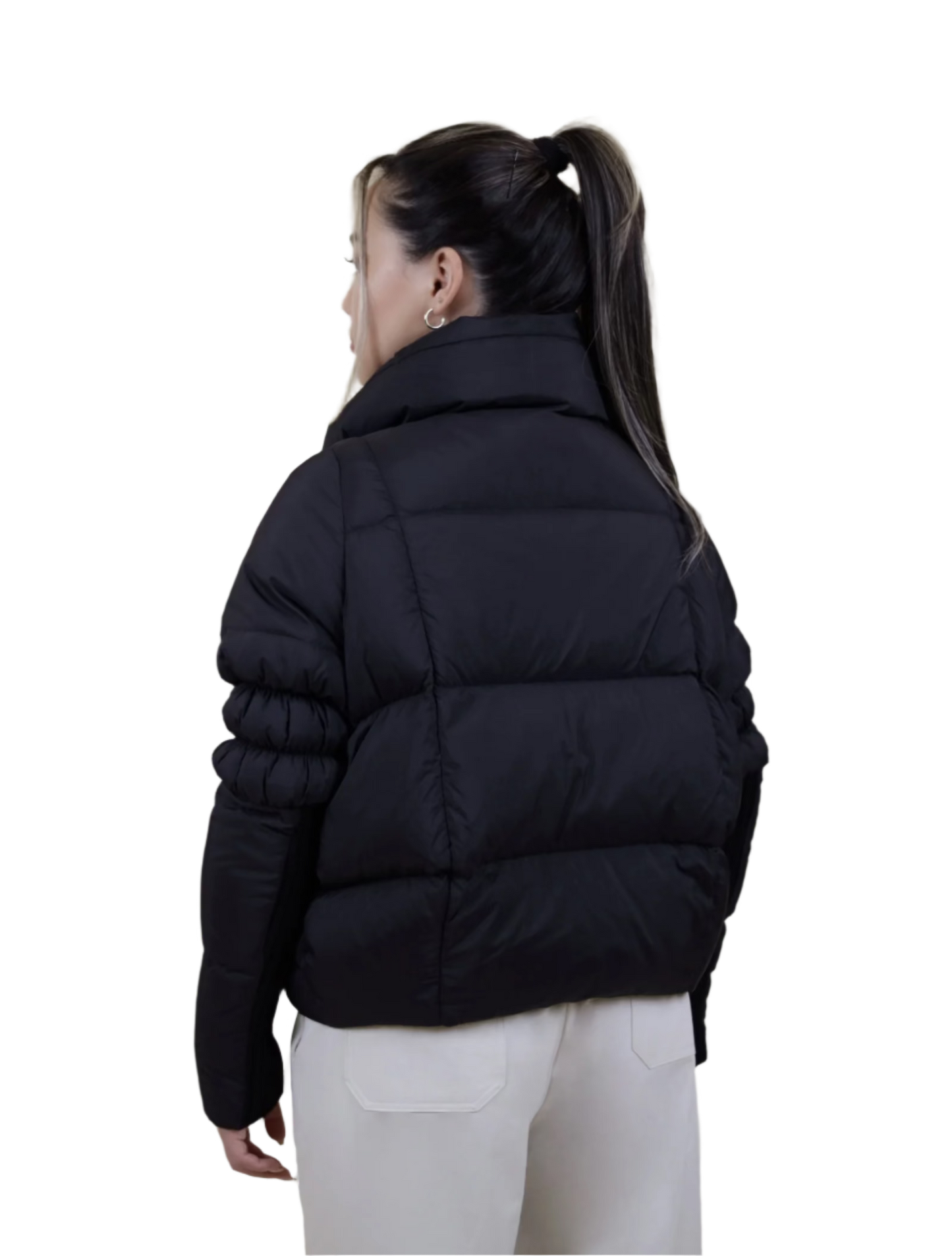 Slim Sleeve Puff Jacket