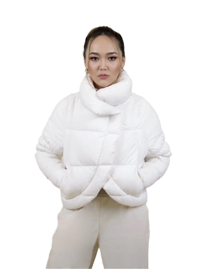 Slim Sleeve Puff Jacket