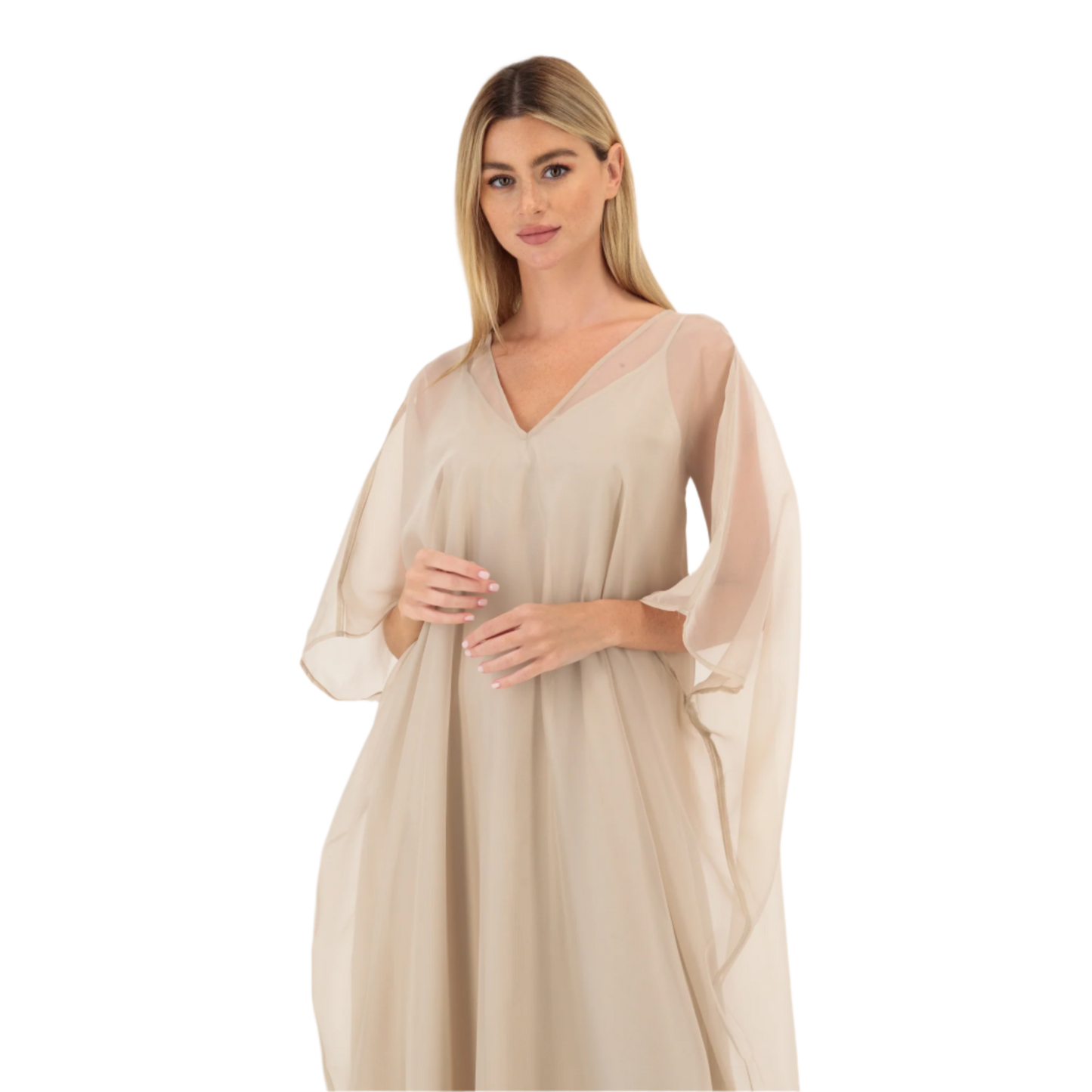 Loose Chiffon Maxi Dress