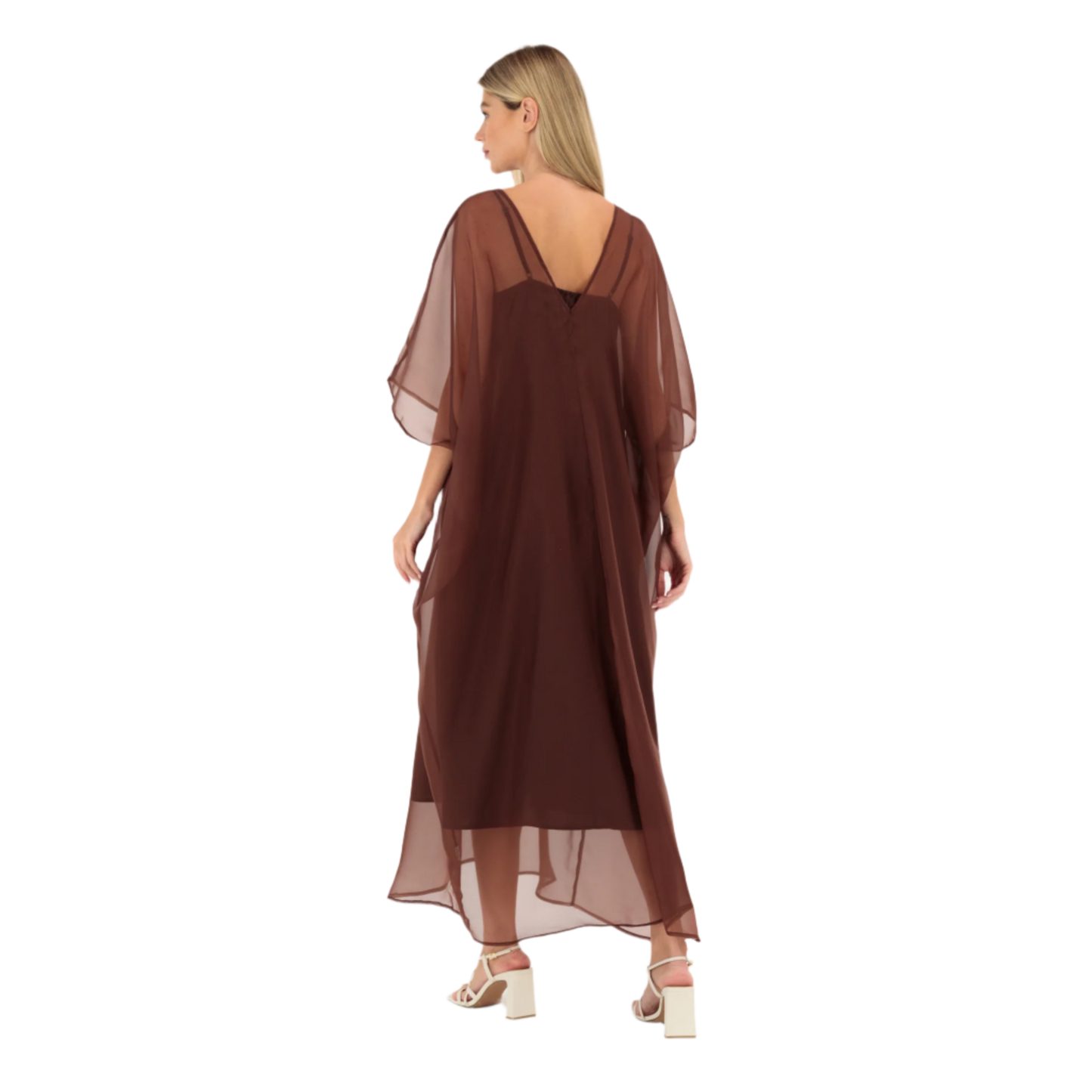 Loose Chiffon Maxi Dress