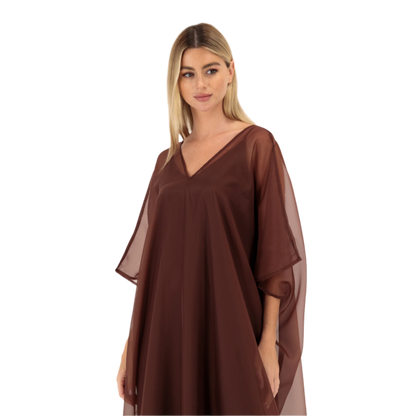 Loose Chiffon Maxi Dress