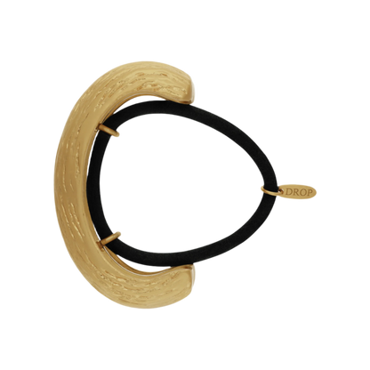 Gold Double Arch Ponytail Cuff