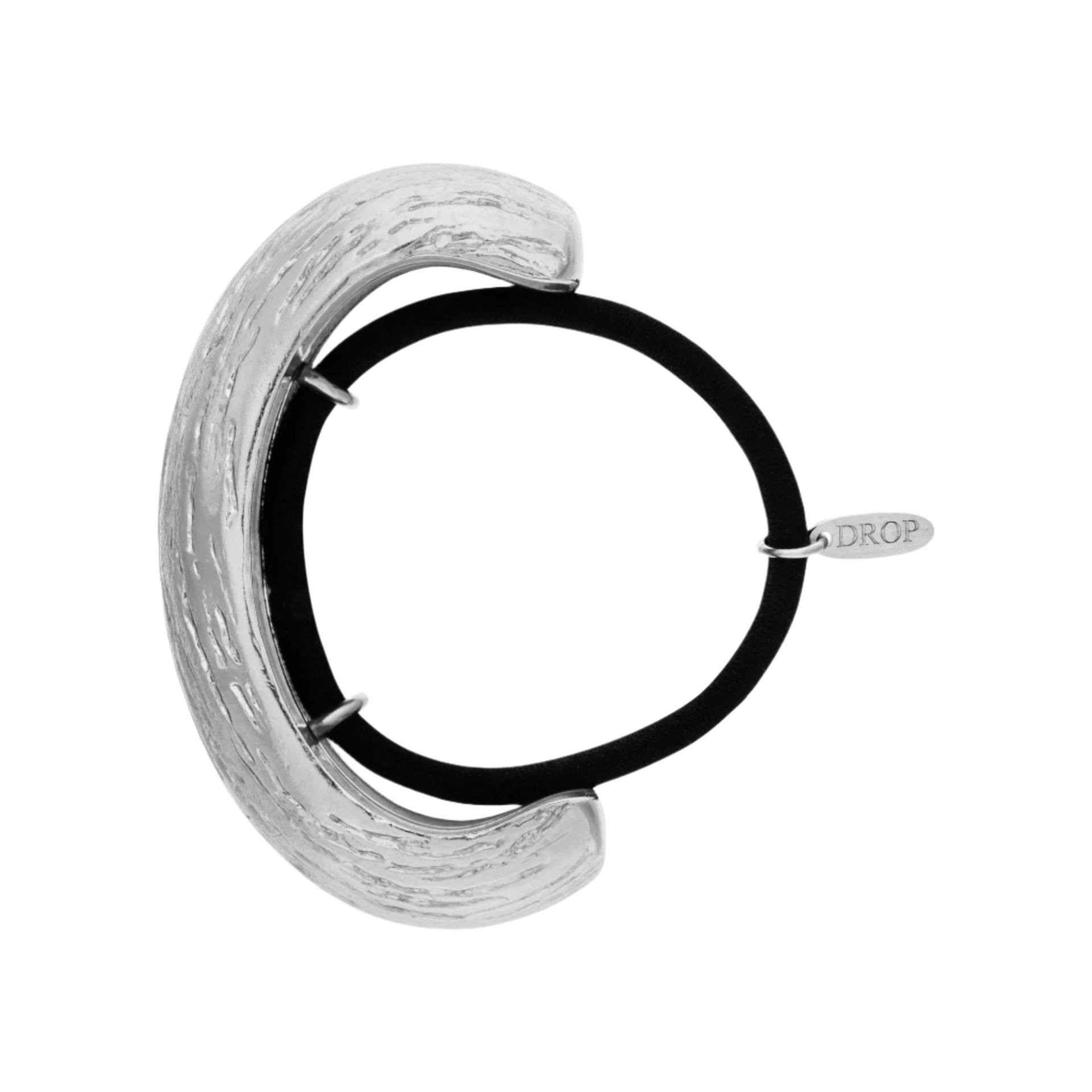 Silver Double Arch Ponytail Cuff – DROP HAIR AND NAIL SPA