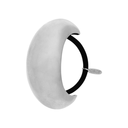 Silver Bobble Ponytail Cuff